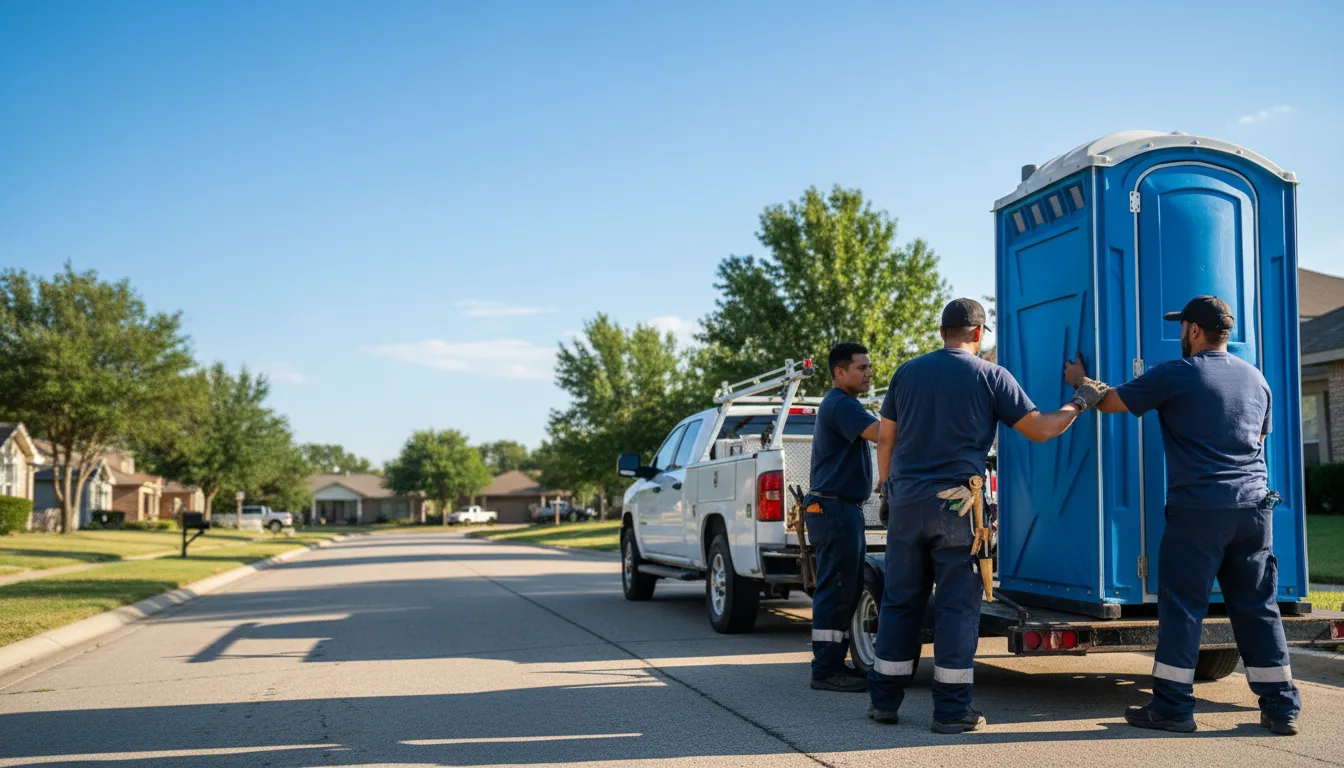 Portable Toilet Rental in Grapeville, PA near me